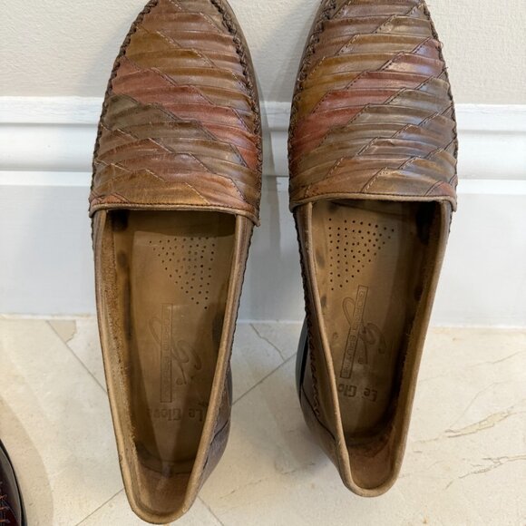 Men\'s Eel Skin Shoes (Size 10.5)